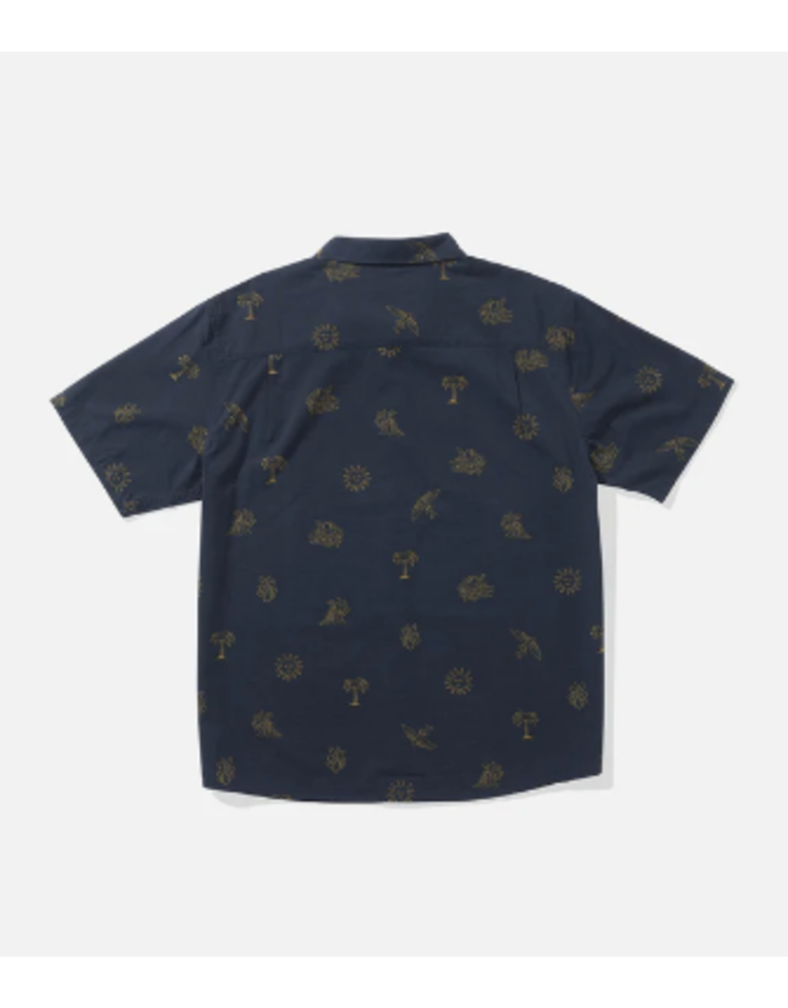 SALTY CREW MEN'S WOVENS Good Vibes Button Up - Navy #21035135