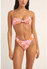 RHYTHM Bora Bora Knotted Bandeau Top Pink