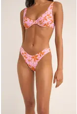 RHYTHM Bora Bora Floral Hi Cut Pant Pink