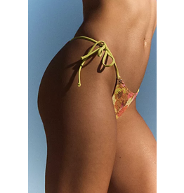 Free People free-est Michelle Printed Bikini Bottoms