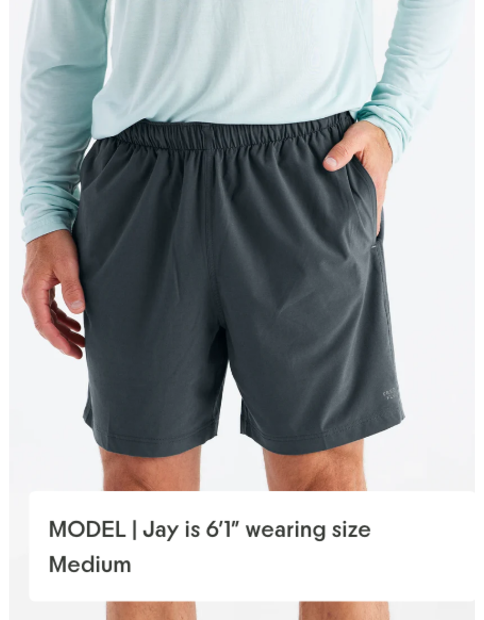 FREEFLY MEN'S BREEZE SHORT - 6"