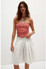 Free People Boulevard Printed Tube Top