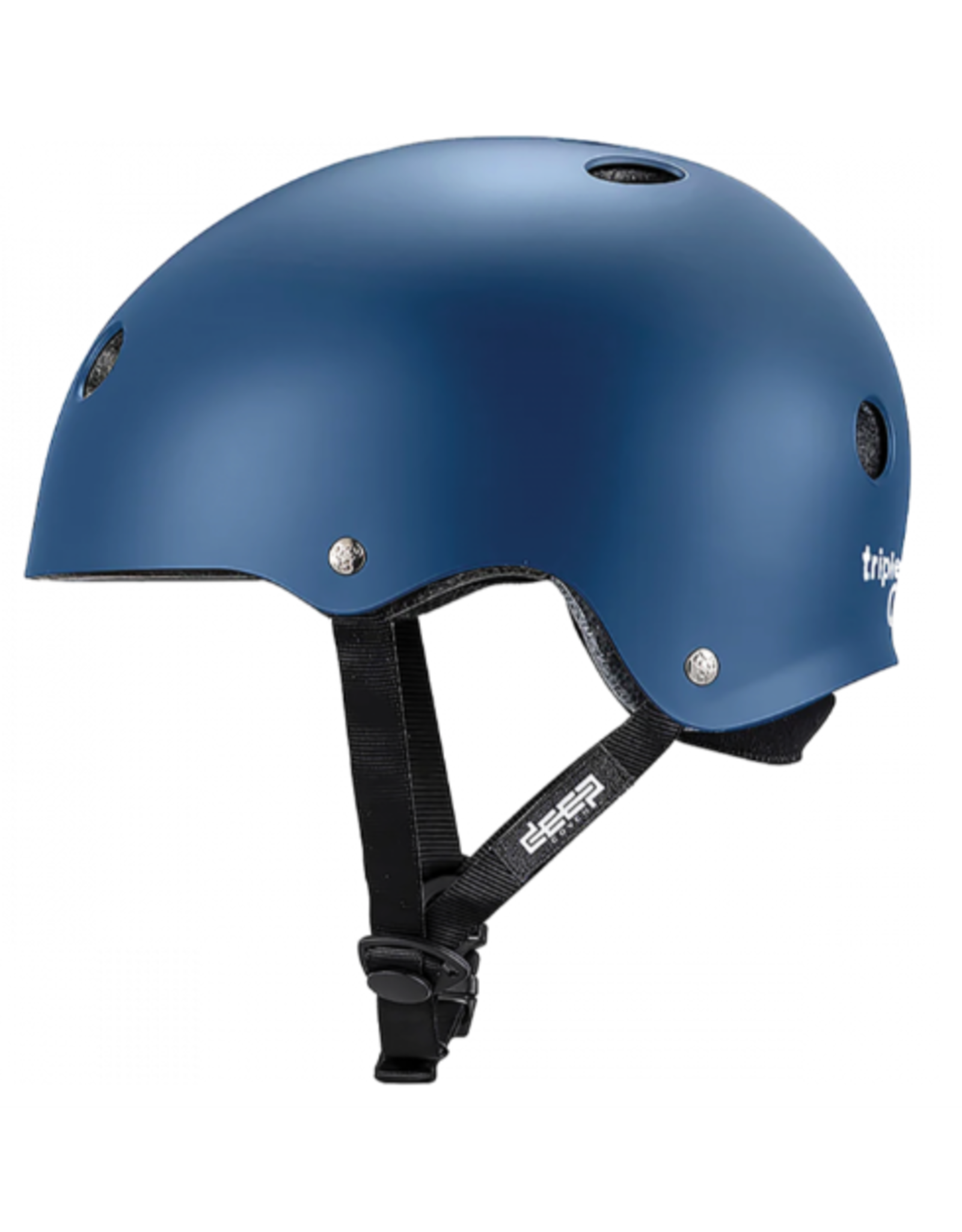 TRIPLE 8 T8 CERTIFIED DEEP COVER S/M-MATTE NAVY Triple 8