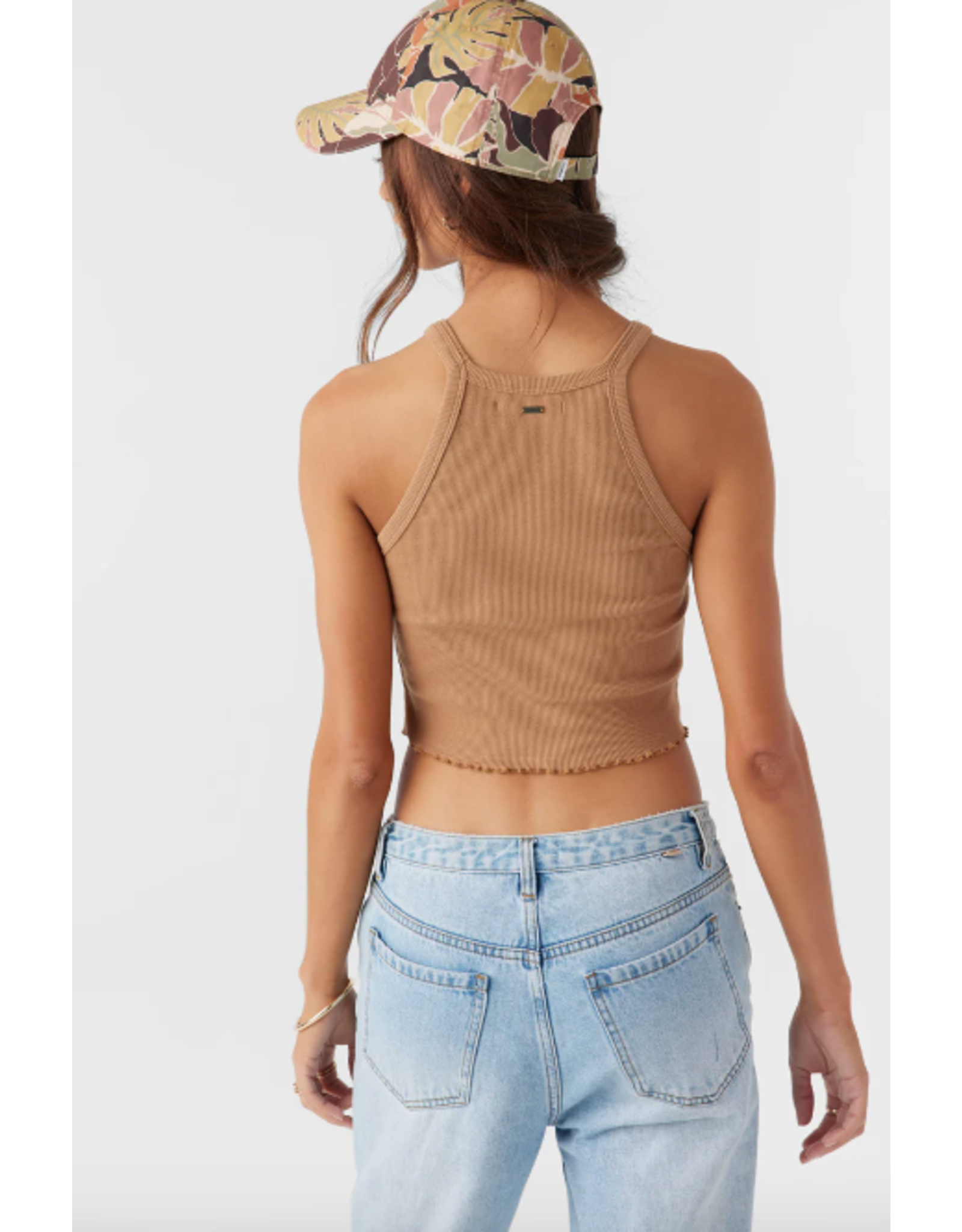 O'NEILL WOMENS ALYX RIB KNIT TANK TOP