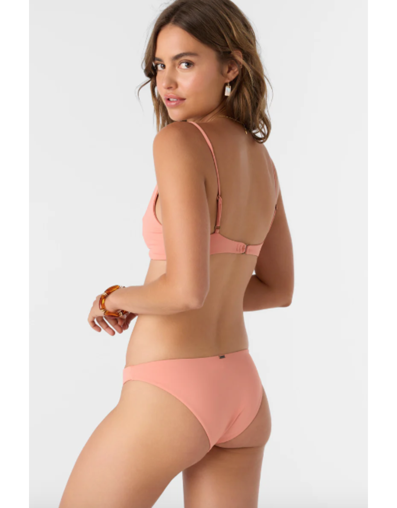 O'NEILL WOMENS SALTWATER SOLIDS PISMO TALL TRI BRALETTE TOP