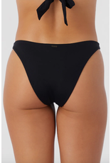 O'Neill Women's SALTWATER SOLIDS FLAMENCO HIGH CUT CHEEKY BOTTOMS