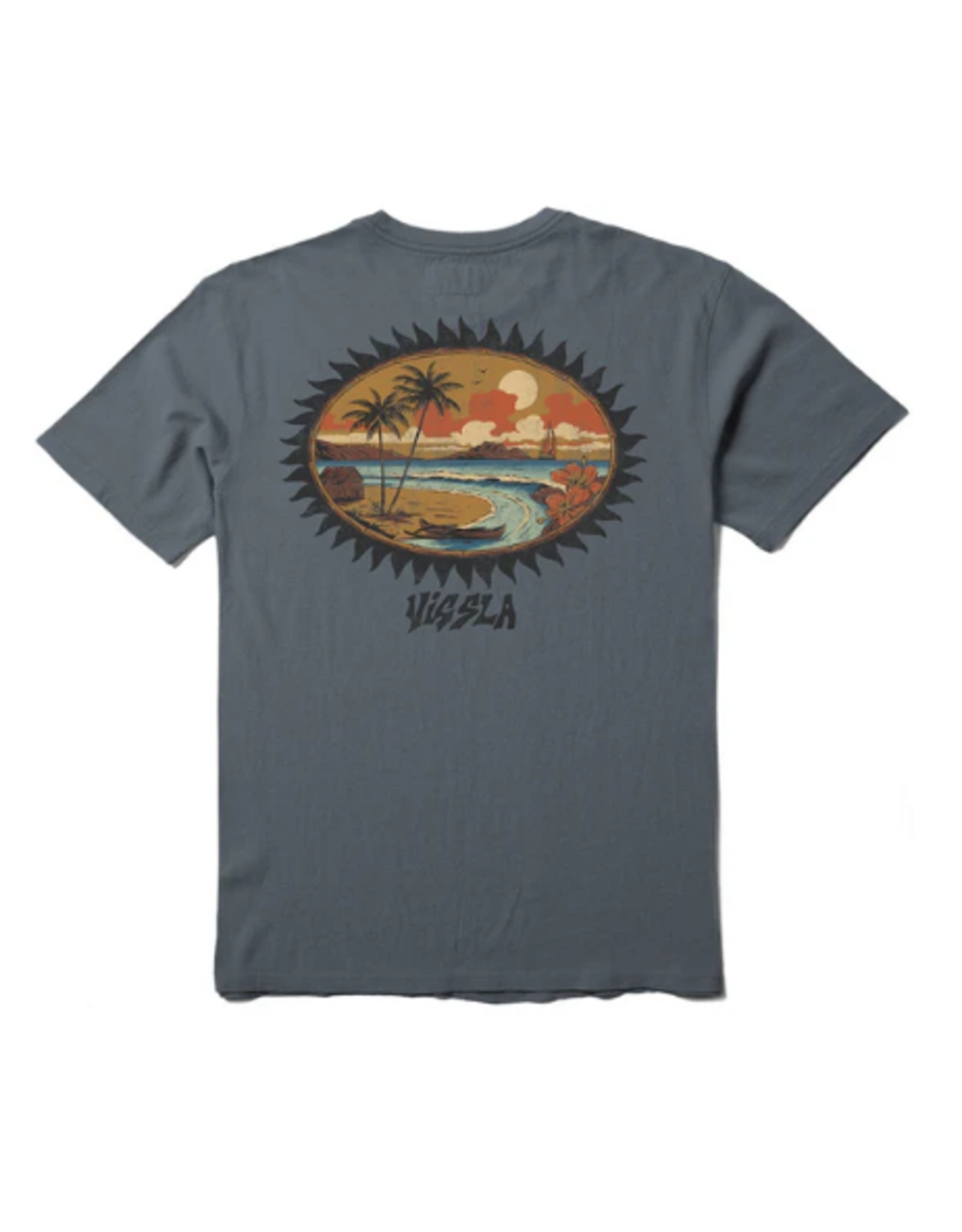 VISSLA RIVIERA SHORT SLEEVE POCKET TEE