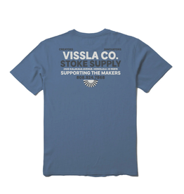VISSLA STOKE SUPPLY SHORT SLEEVE POCKET TEE