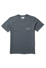 VISSLA EMBLEM SHORT SLEEVE POCKET TEE
