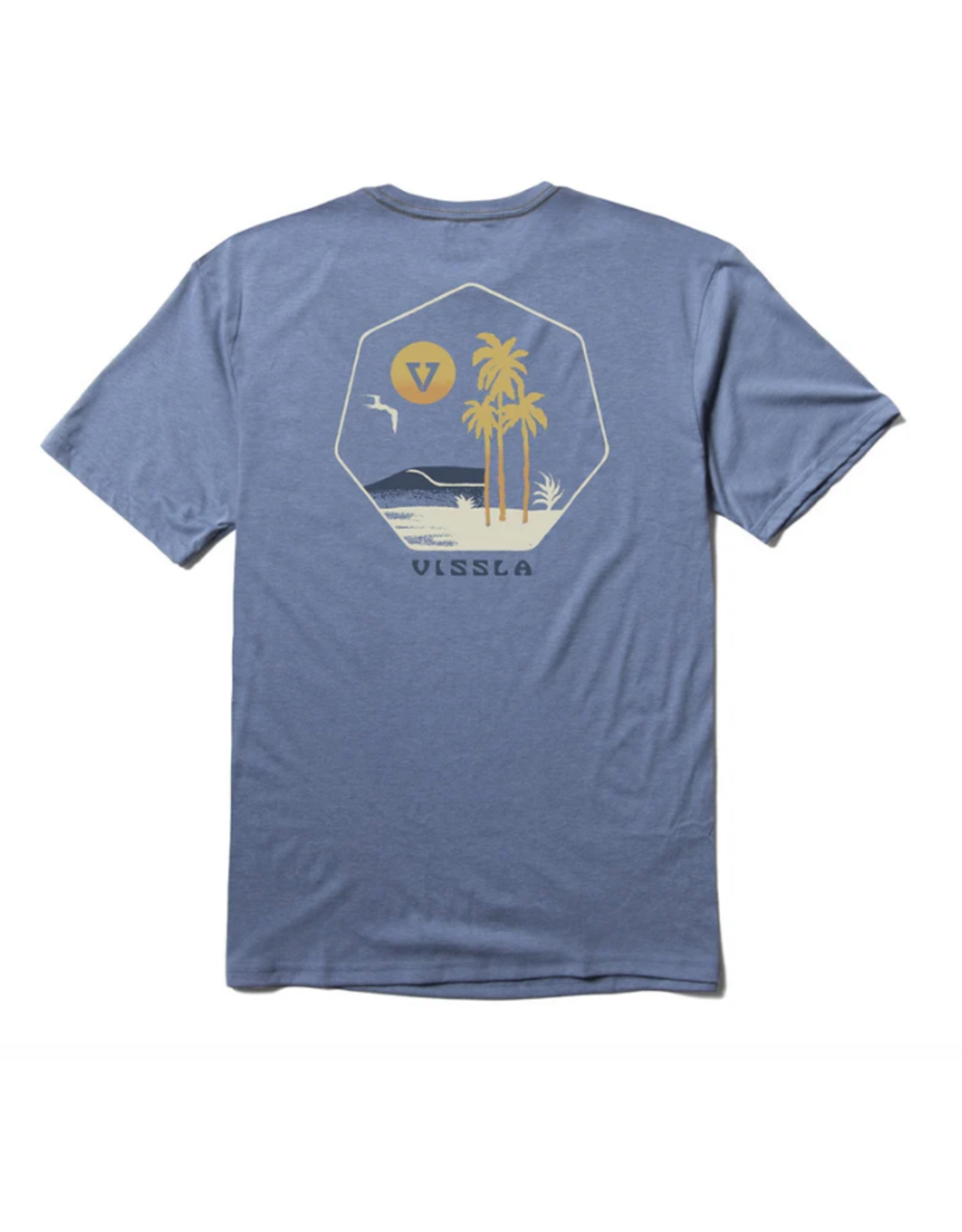 VISSLA TRES PALMAS COMP LITE ECO DRIRELEASE TEE