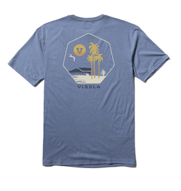 VISSLA TRES PALMAS COMP LITE ECO DRIRELEASE TEE