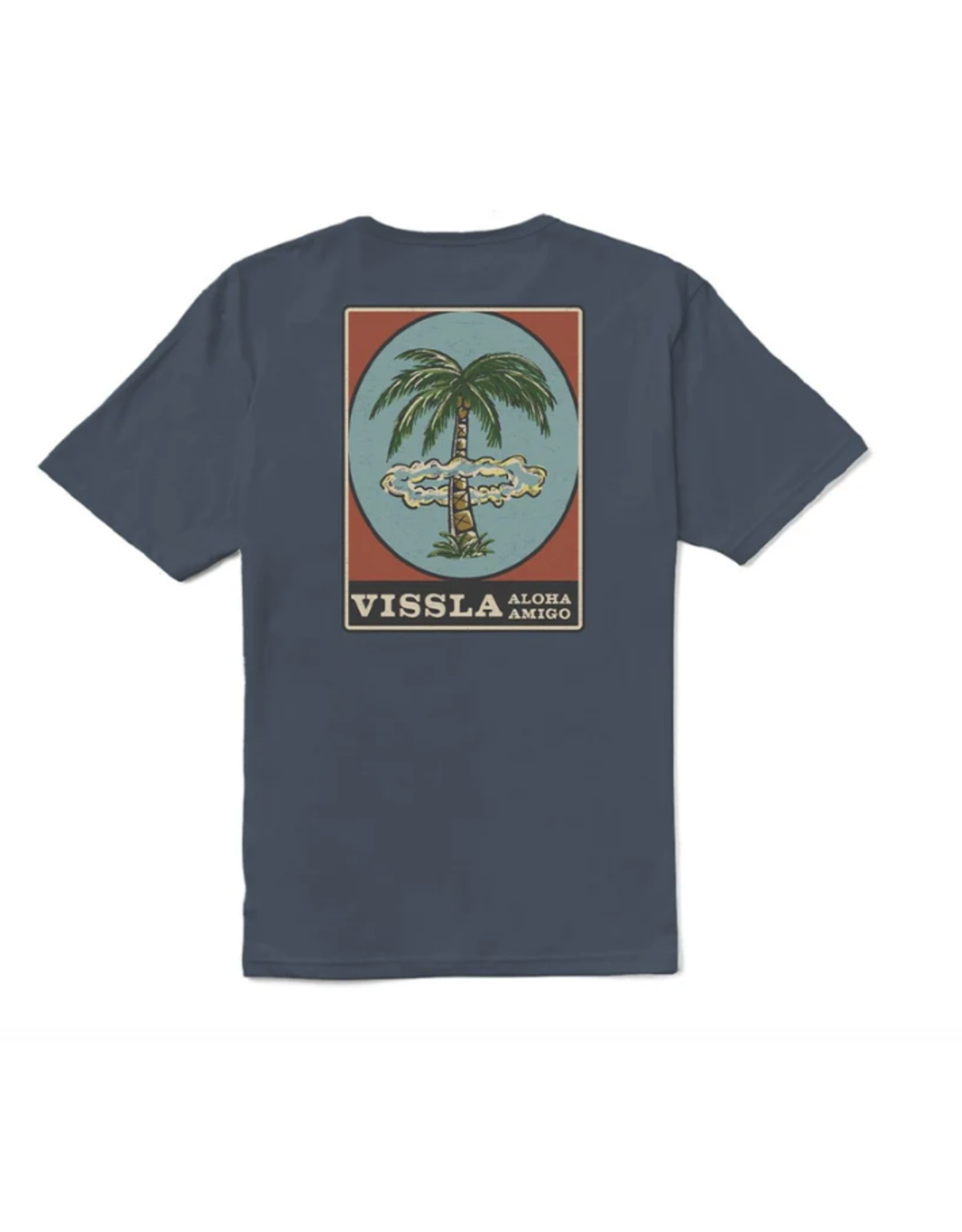 VISSLA ATOMIC PALMS ORGANIC TEE