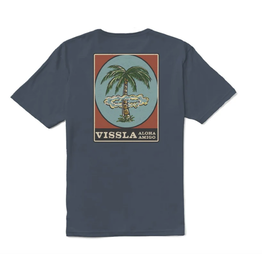 VISSLA ATOMIC PALMS ORGANIC TEE