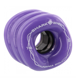 SHARK WHEEL SHARK CALIFORNIA ROLL 60mm 78a SOLID PURPLE Shark Wheels