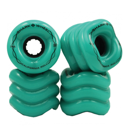 SHARK WHEEL SHARK CALIFORNIA ROLL 60mm 78a SOLID TURQUOISE/BLK