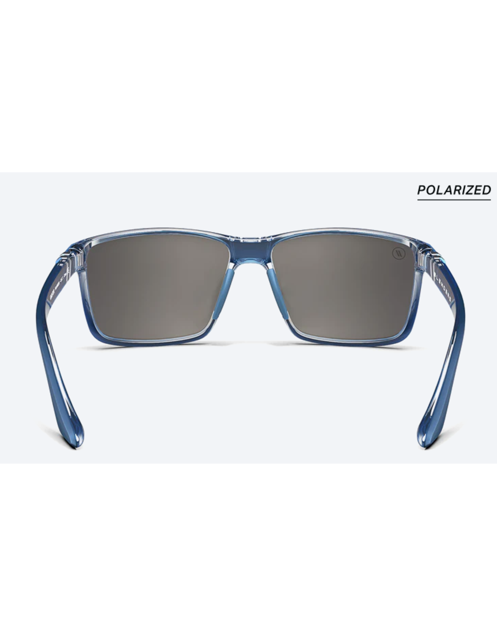 BLENDERS MESA : GHOSTER GLOSS BLUE / POLARIZED SILVER