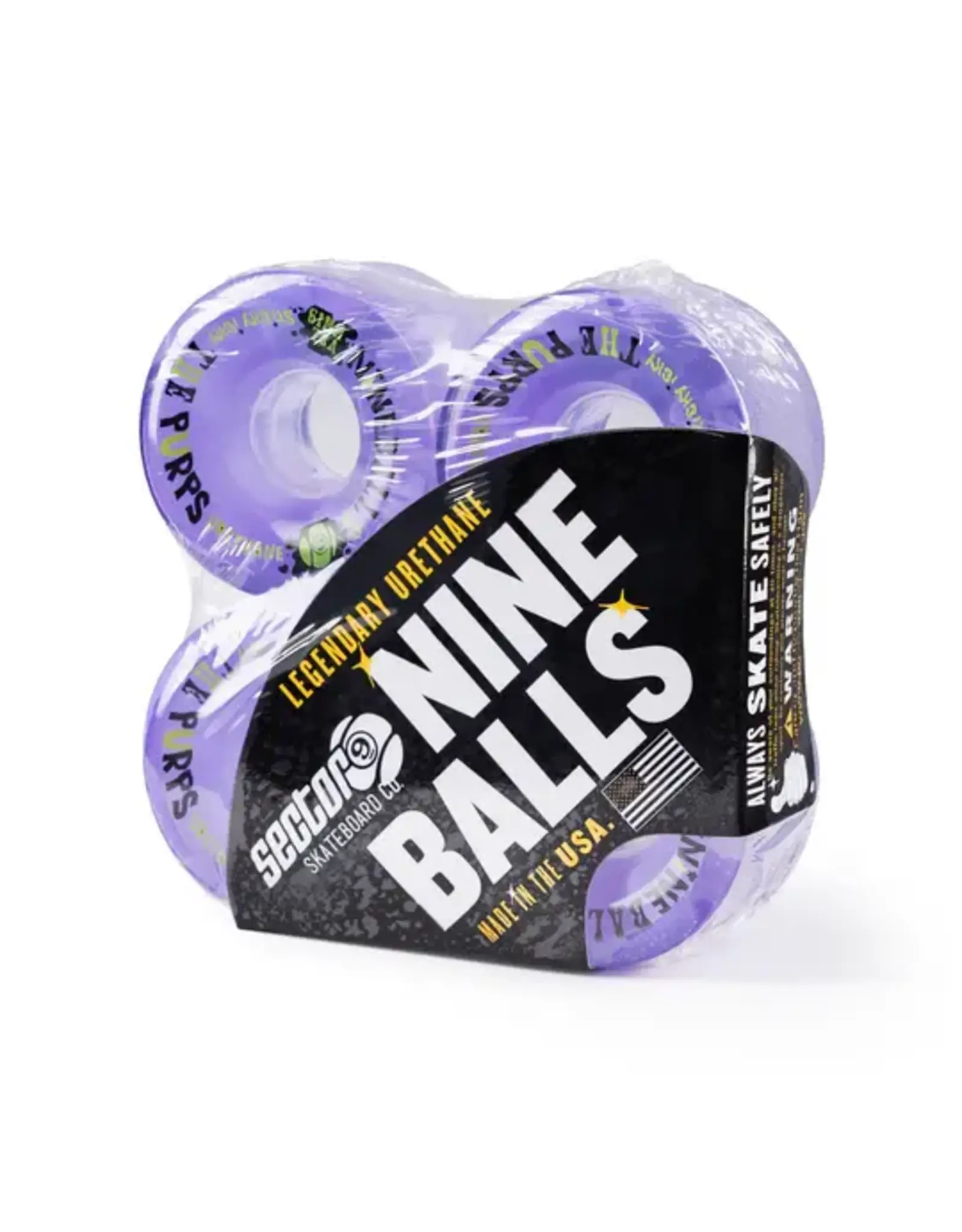 SECTOR 9 61MM 78A NINEBALL PURPS $40.00