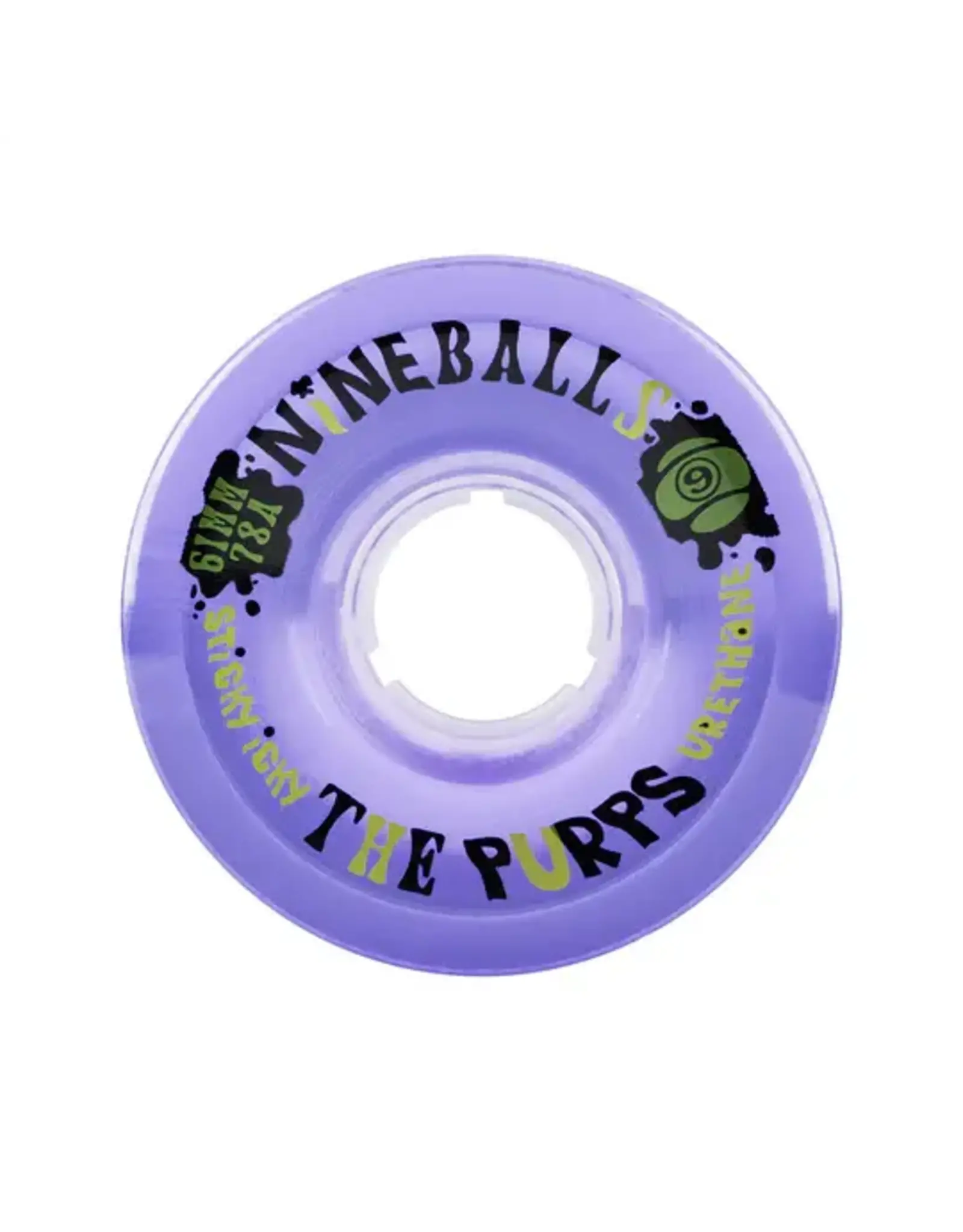 SECTOR 9 61MM 78A NINEBALL PURPS $40.00