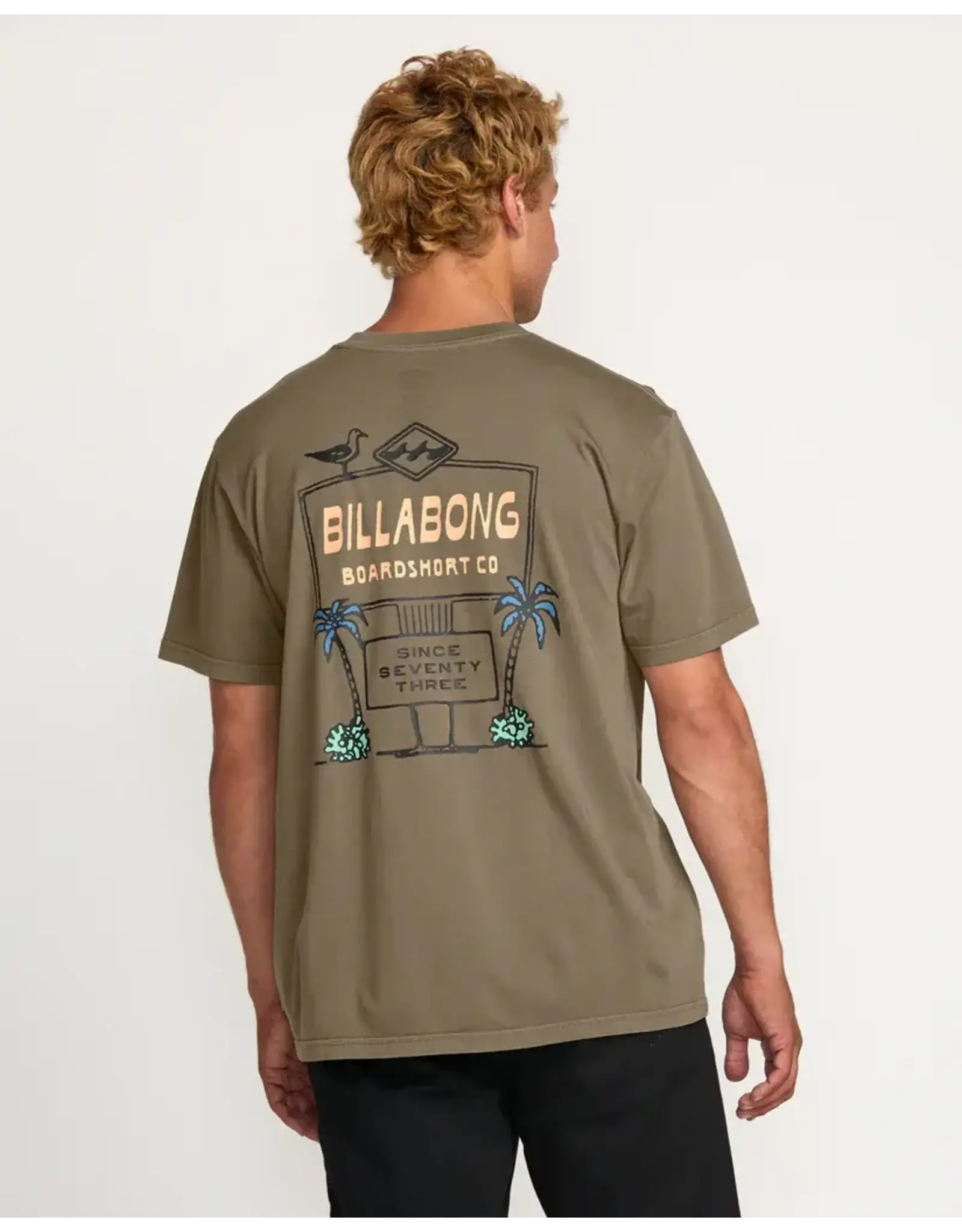 BILLABONG No Vacancy Premium Wave Wash Tee