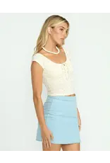 BILLABONG Mia Tie-Front Top