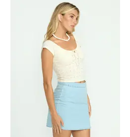 BILLABONG Mia Tie-Front Top
