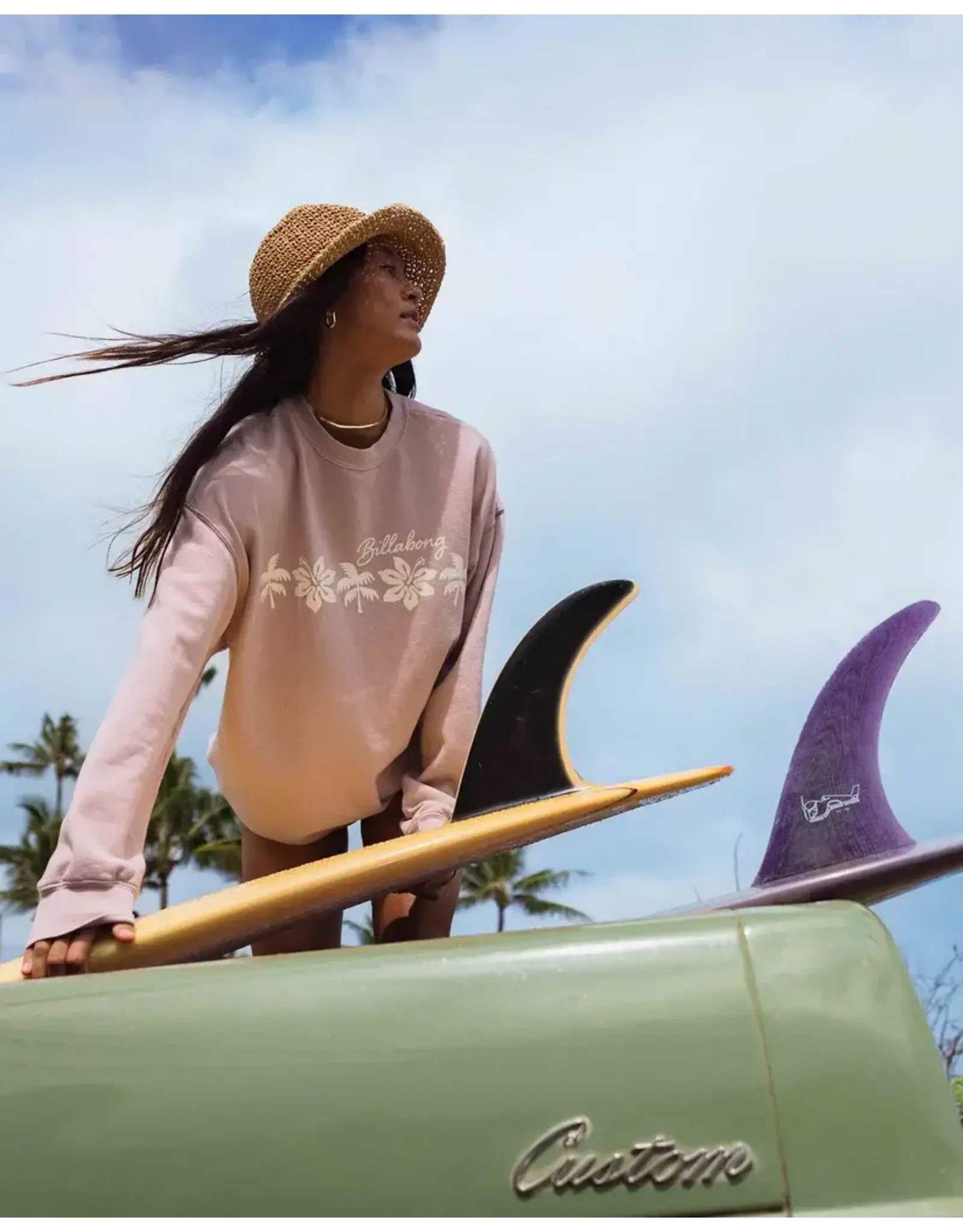 BILLABONG Ride In Crew Sweatshirt