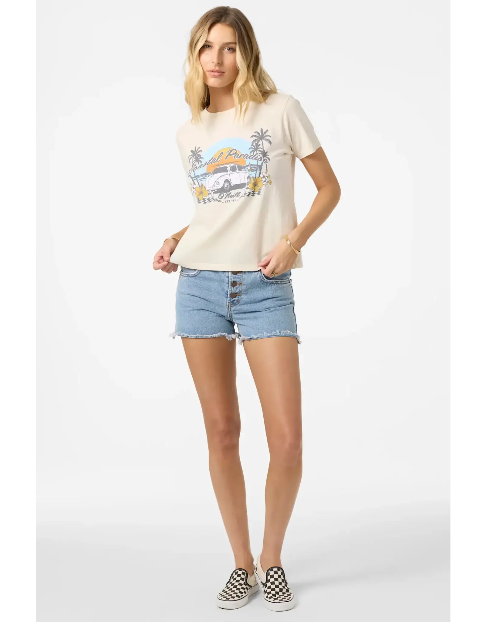 ONEILL Womens WEEKEND PALMS TEE