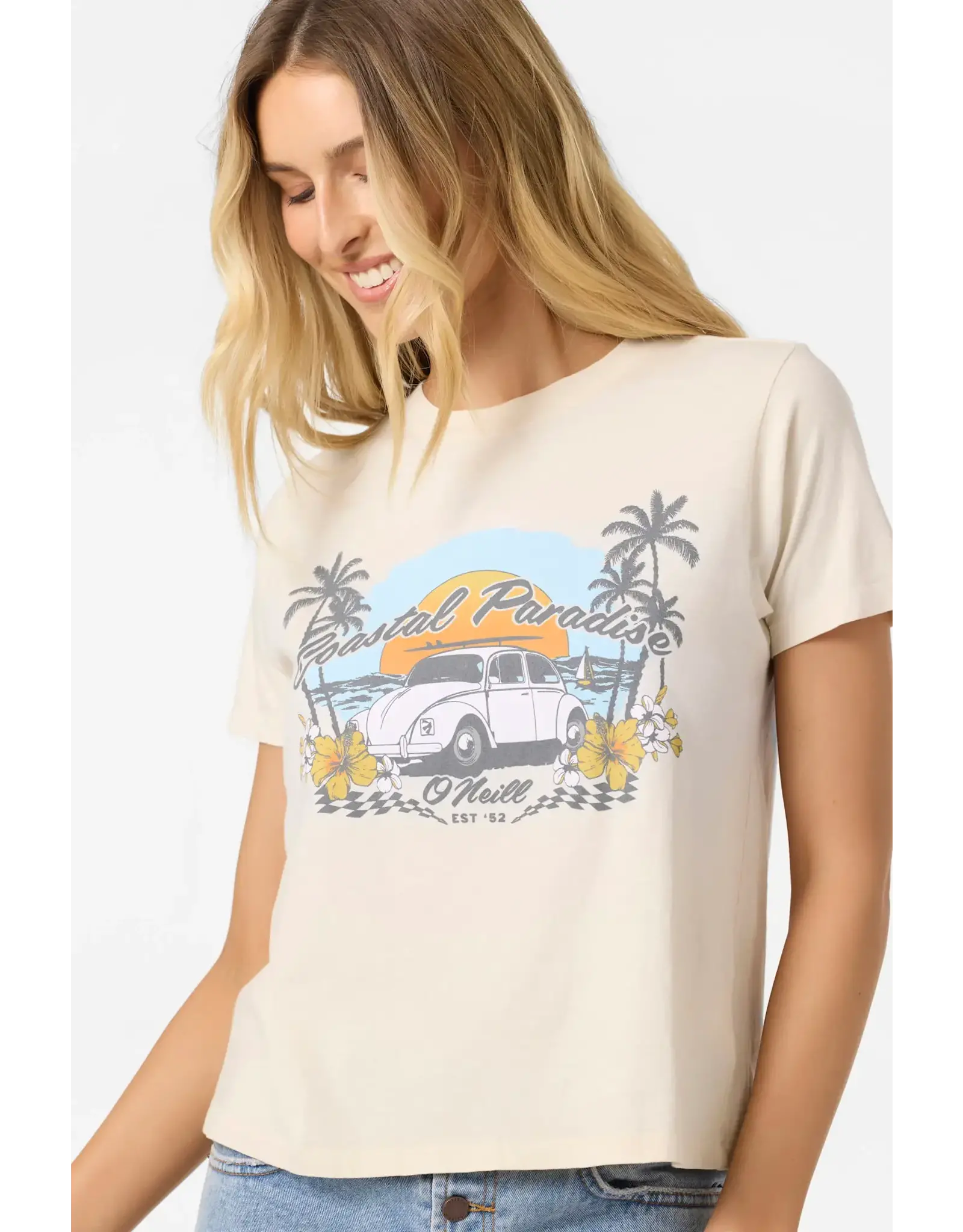 ONEILL Womens WEEKEND PALMS TEE