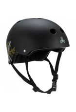 TRIPLE 8 T8 CERTIFIED SWEATSAVER L/XL-SKY BROWN MATTE BLACK