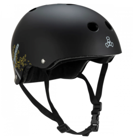 TRIPLE 8 T8 CERTIFIED SWEATSAVER L/XL-SKY BROWN MATTE BLACK