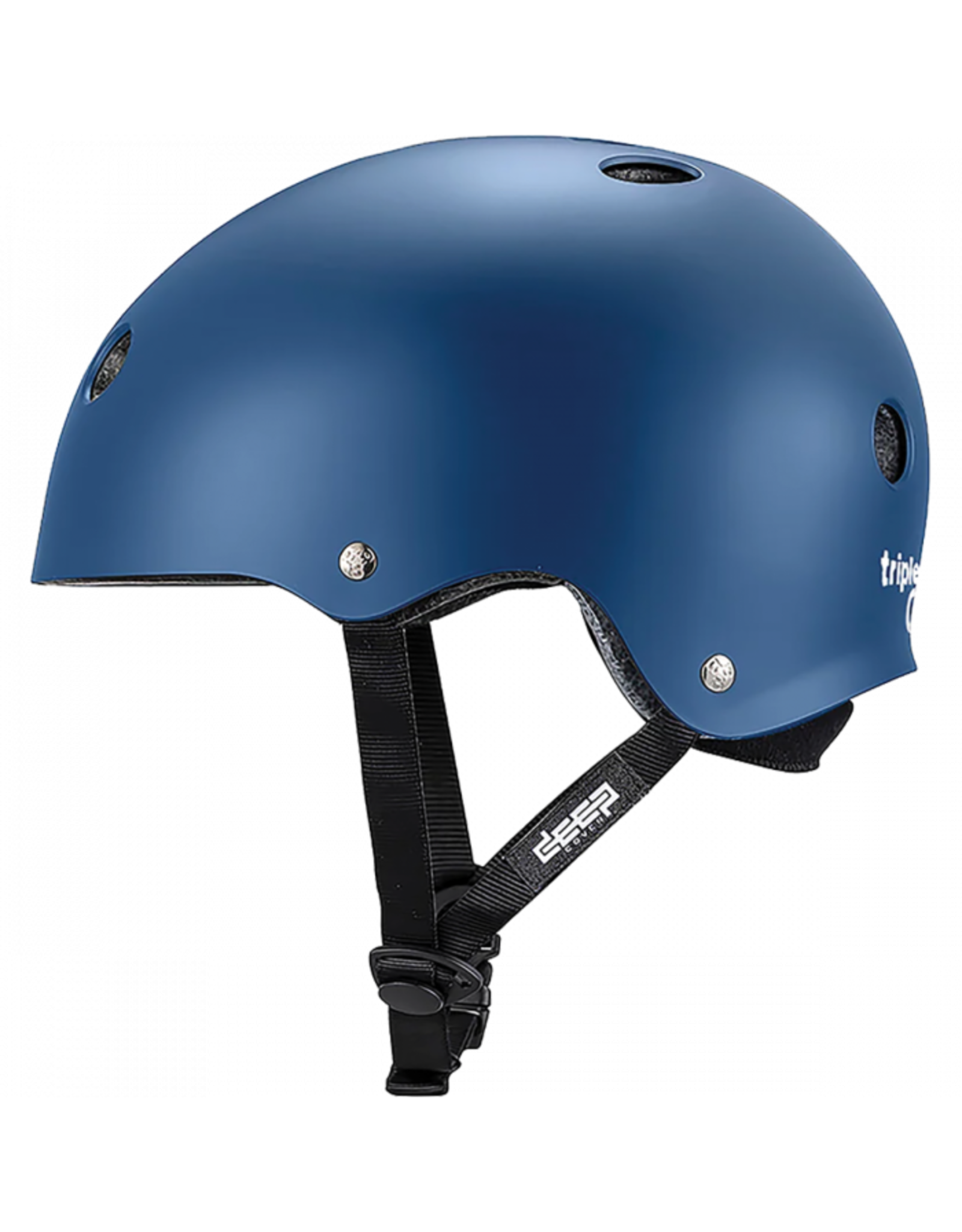 TRIPLE 8 T8 CERTIFIED DEEP COVER L/XL-MATTE NAVY