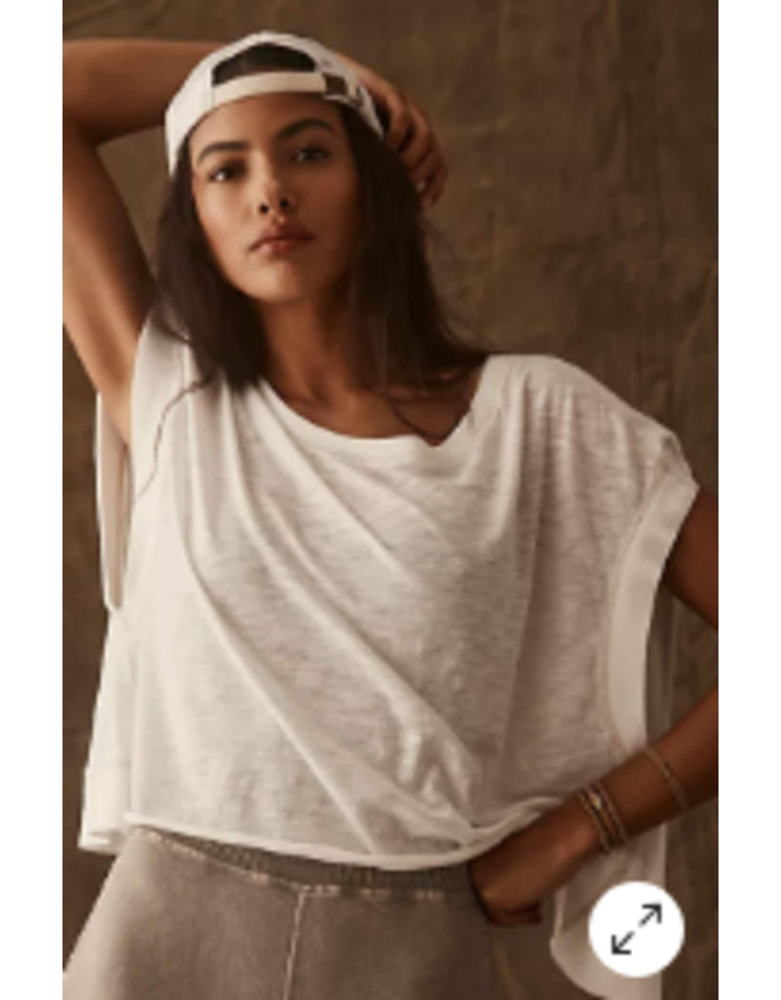 Free People FREE PEOPLE MY TIME TEE