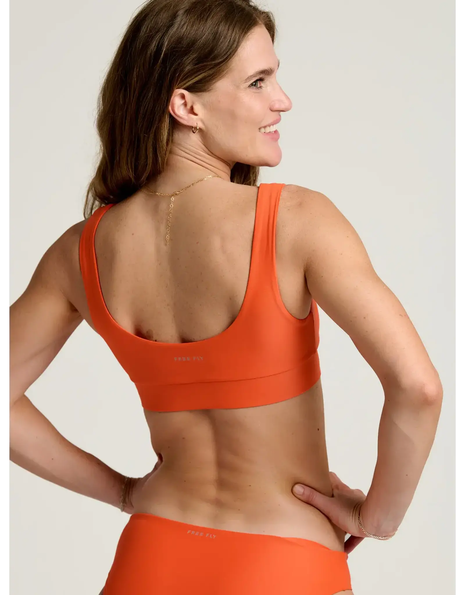 FREEFLY Women's Wavebound Scoop Bikini Top
