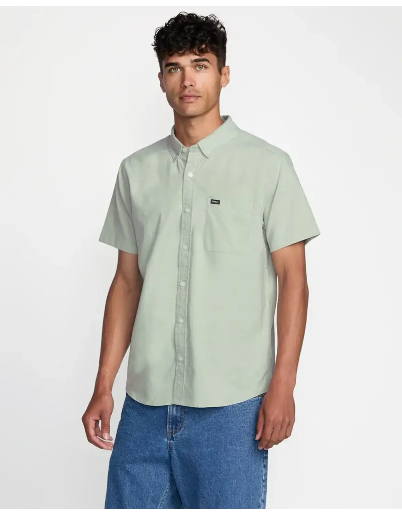 RVCA THAT'LL DO STRETCH SHORT SLEEVE SHIRT