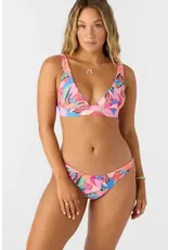 O'NEILL WOMENS CABANA FLORAL CANCUN BRALETTE TOP O'NEILL WOMENS CABANA FLORAL CANCUN BRALETTE TOP