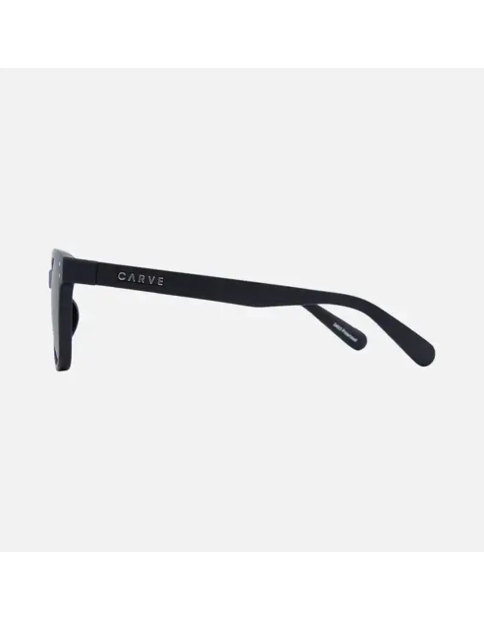 CARVE SUNGLASSES Homeland Injected Lens | Polarized Lens Matte Black