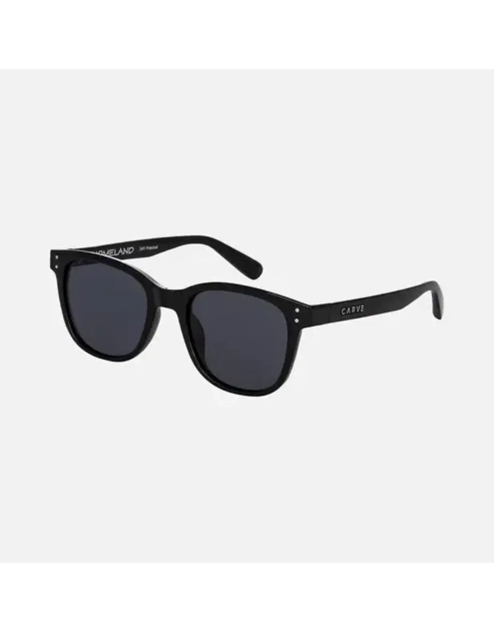 CARVE SUNGLASSES Homeland Injected Lens | Polarized Lens  Gloss Black