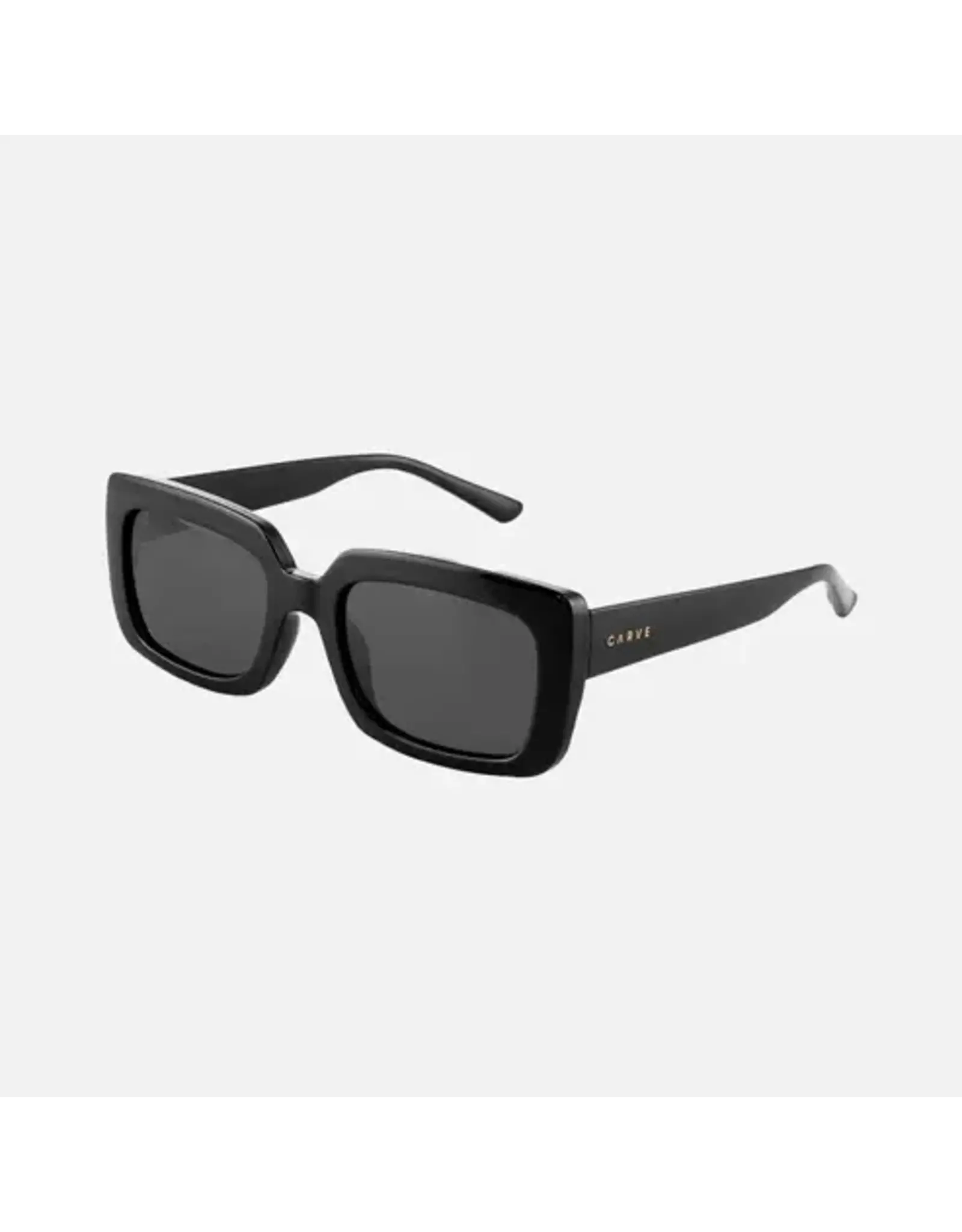 CARVE SUNGLASSES Laguna Polarized Lens  Gloss Black Dark Gray Injection