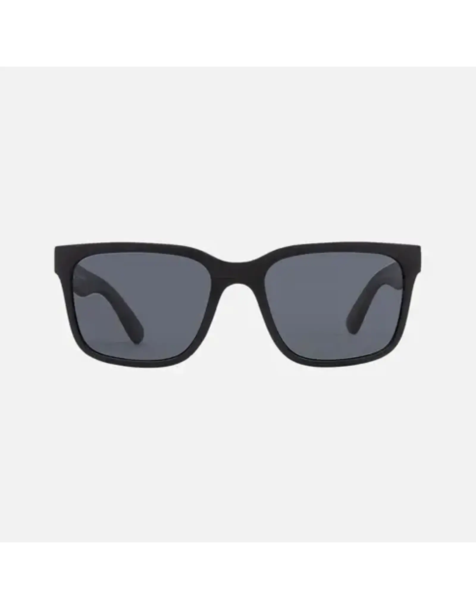 CARVE SUNGLASSES Rivals Floating Matte Black Frame Gray Injected Polarized Lens