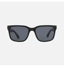 CARVE SUNGLASSES Rivals Floating Matte Black Frame Gray Injected Polarized Lens