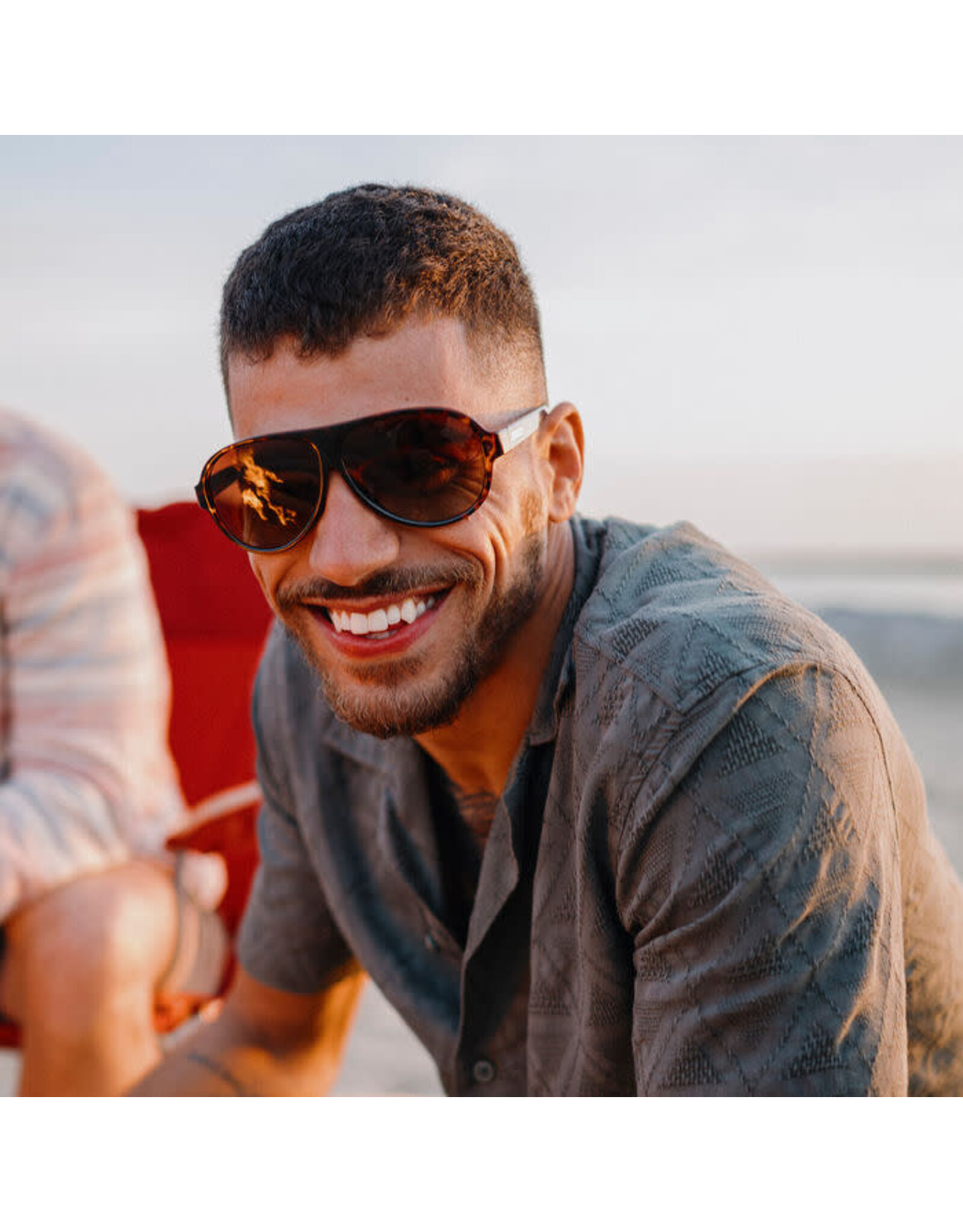 SUN CLOUD Rooney Tortoise + Polarized Brown Gradient Lens