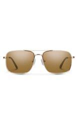 SUN CLOUD Payback Gold + Polarized Brown Lens
