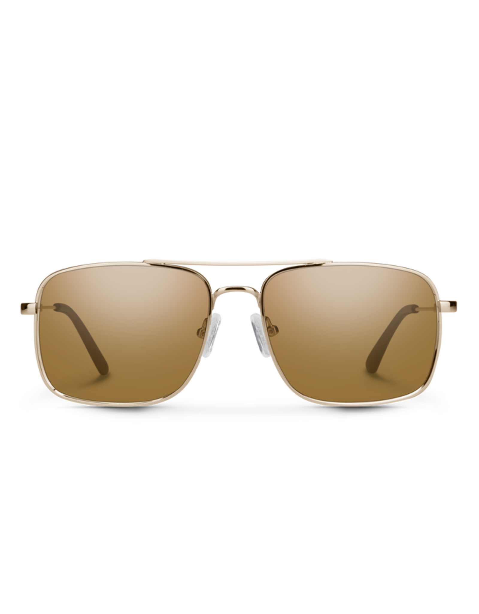 SUN CLOUD Payback Gold + Polarized Brown Lens