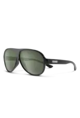 SunCloud Rooney Black + Polarized Gray Green Lens