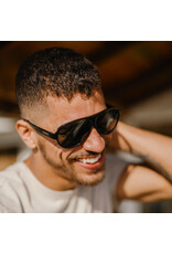 SunCloud Rooney Black + Polarized Gray Green Lens
