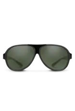 SunCloud Rooney Black + Polarized Gray Green Lens