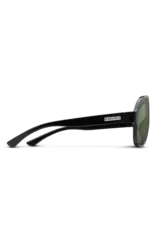 SunCloud Rooney Black + Polarized Gray Green Lens