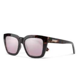 SunCloud Marion  Tortoise + Polarized Pink Gold Mirror