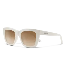 SunCloud MARION Ivory + Polarized Brown Gradient