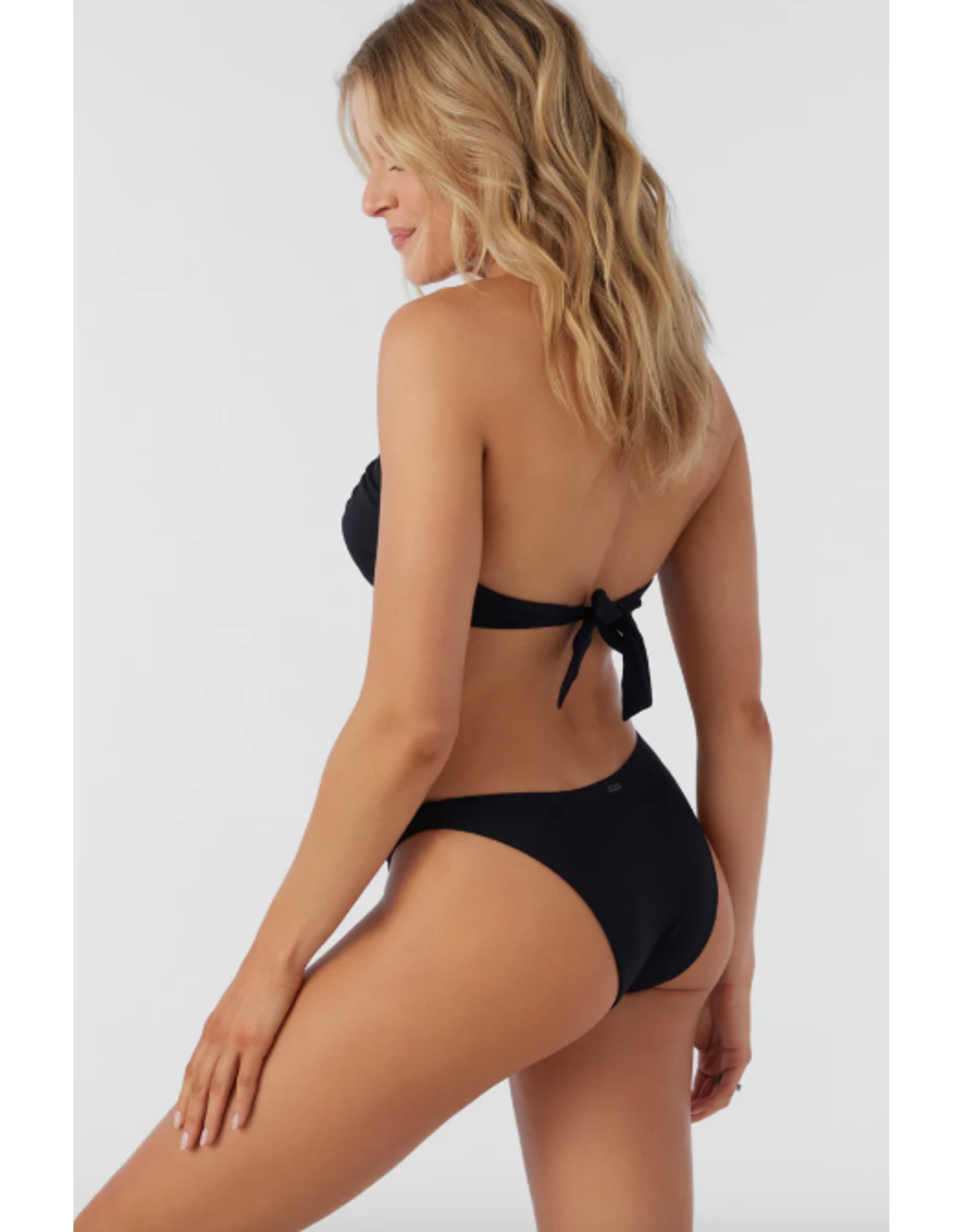 O'Neill Women's SALTWATER SOLIDS FLAMENCO HIGH CUT CHEEKY BOTTOMS